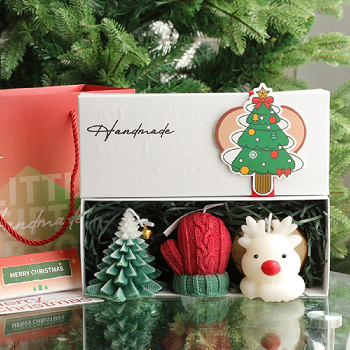 Christmas candle set - Image 4