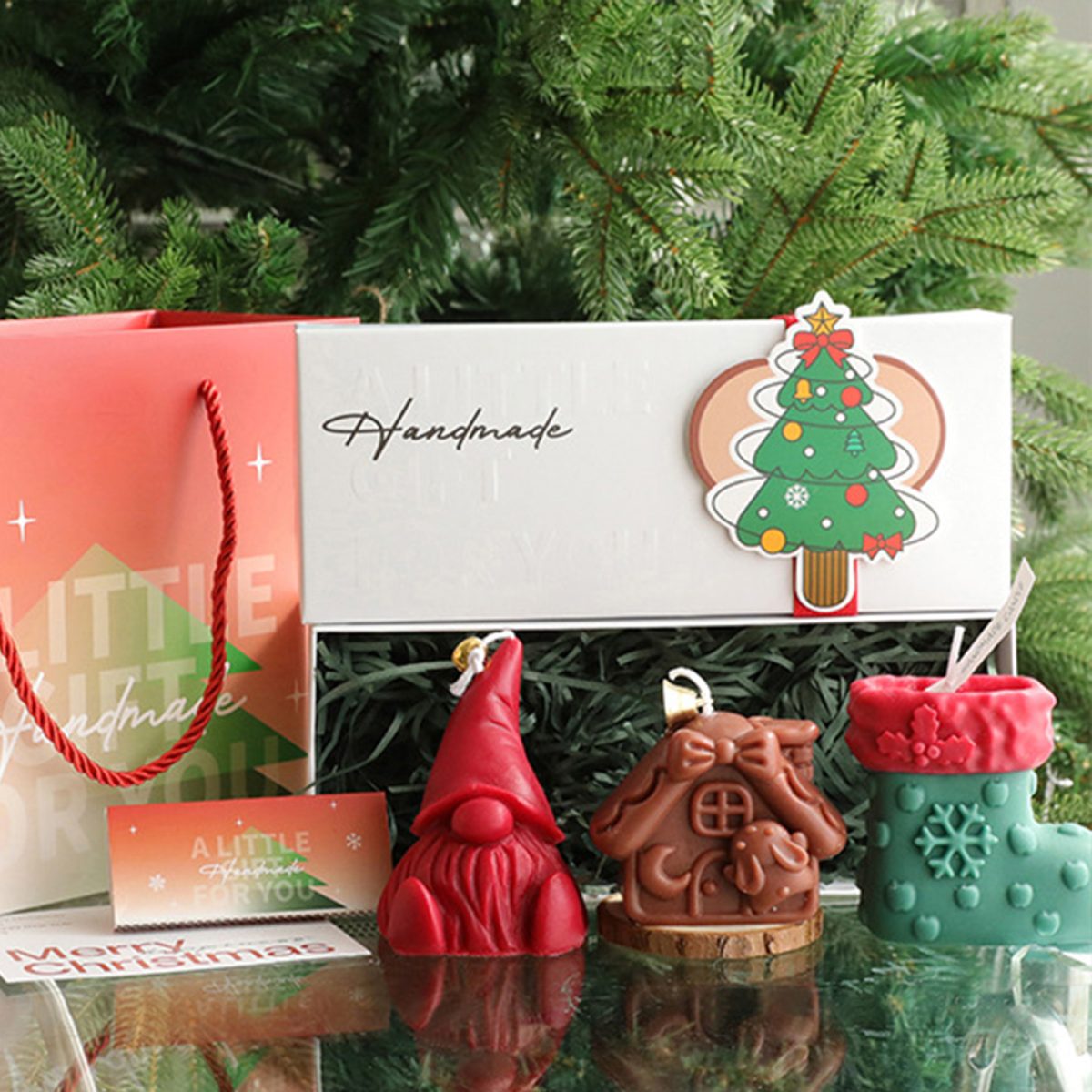 Christmas candle set - Image 3