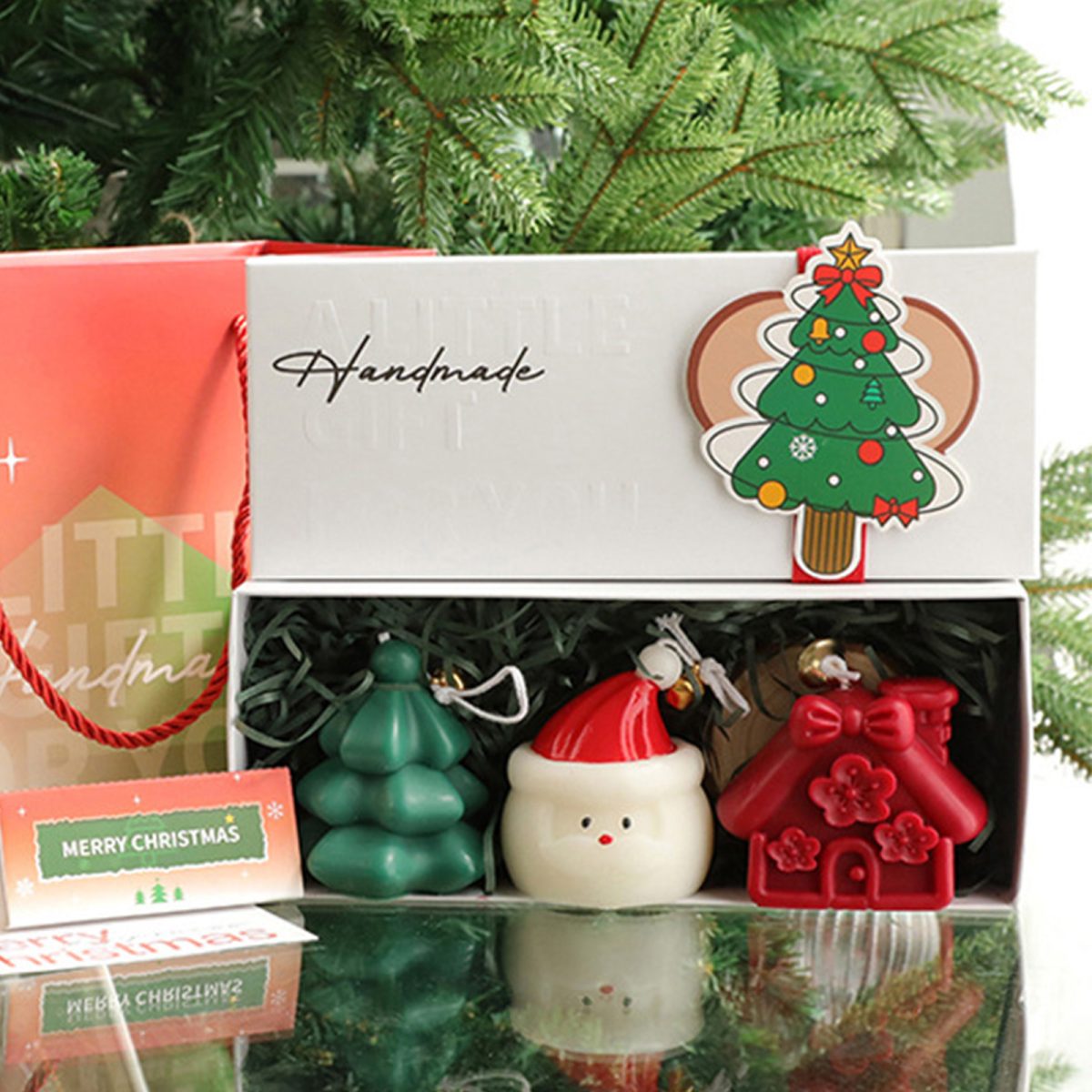 Christmas candle set - Image 2
