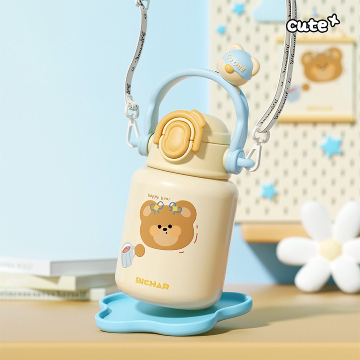 Cartoon insulated cup - Image 5