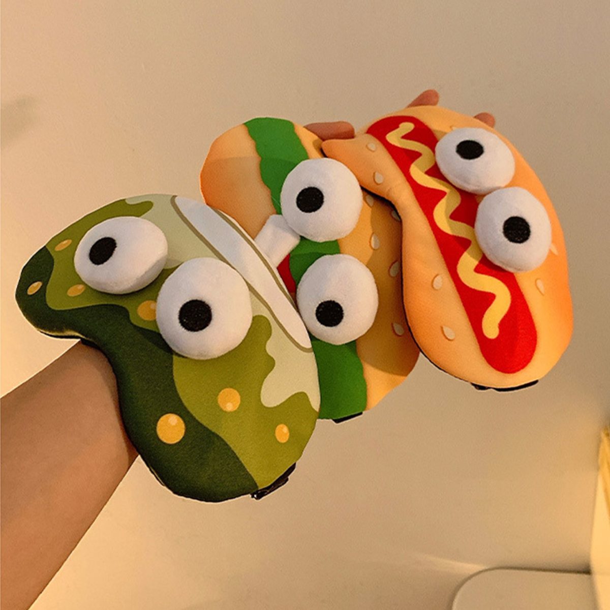 Hamburger eye mask - Image 4