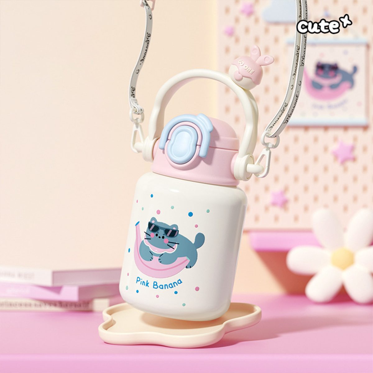 Cartoon insulated cup - Image 6