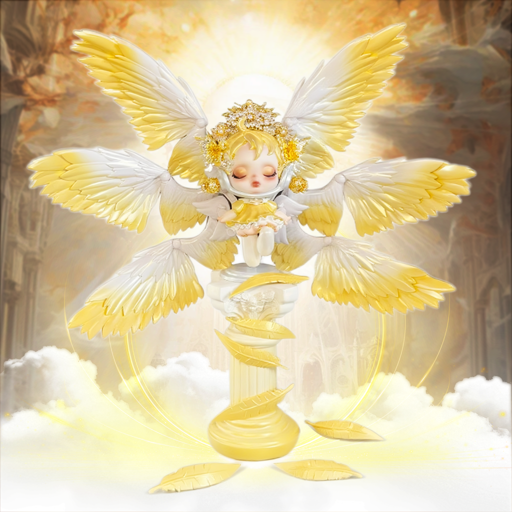 10.Skullpanda:Six-winged Golden Angel $29.90