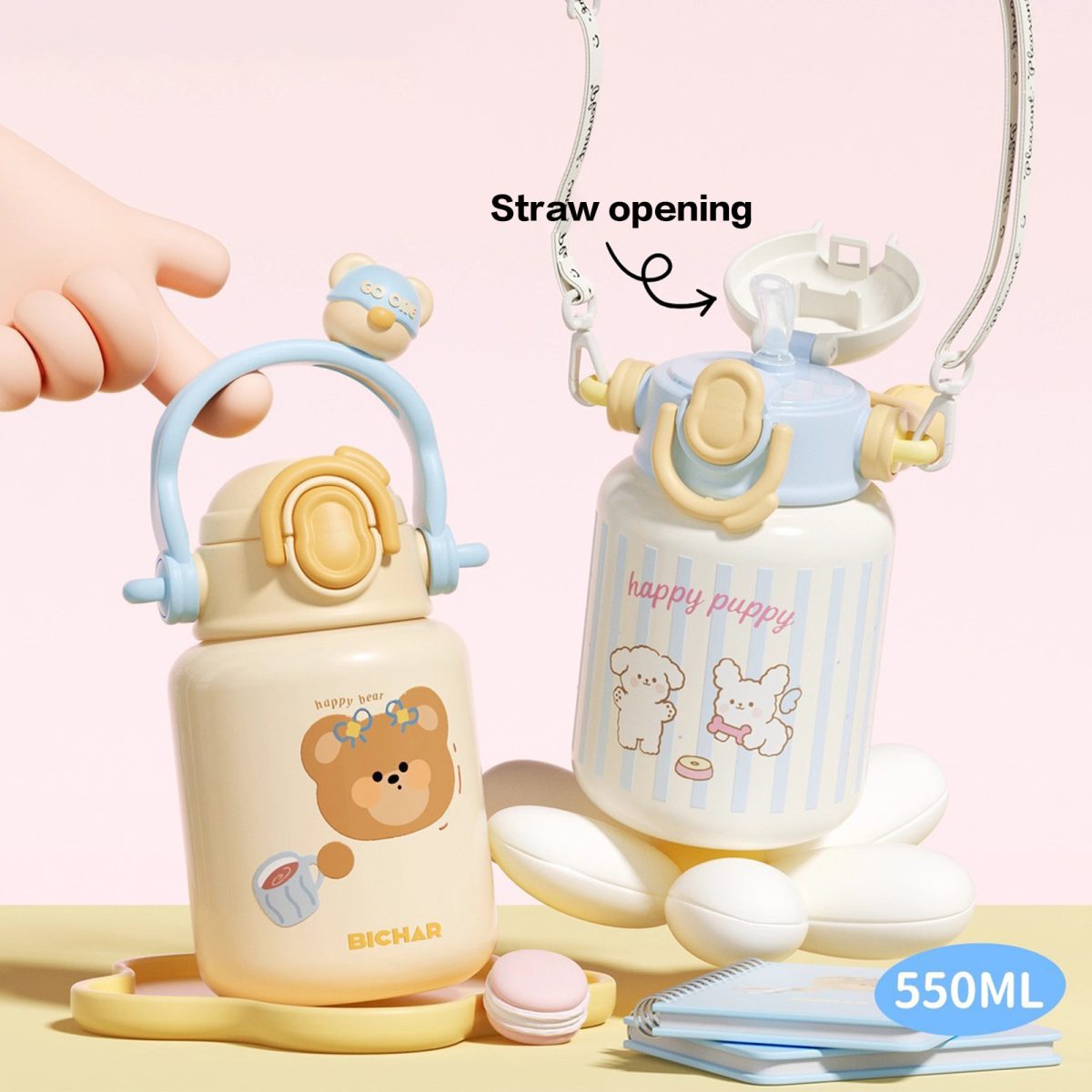 Cartoon insulated cup - Image 1