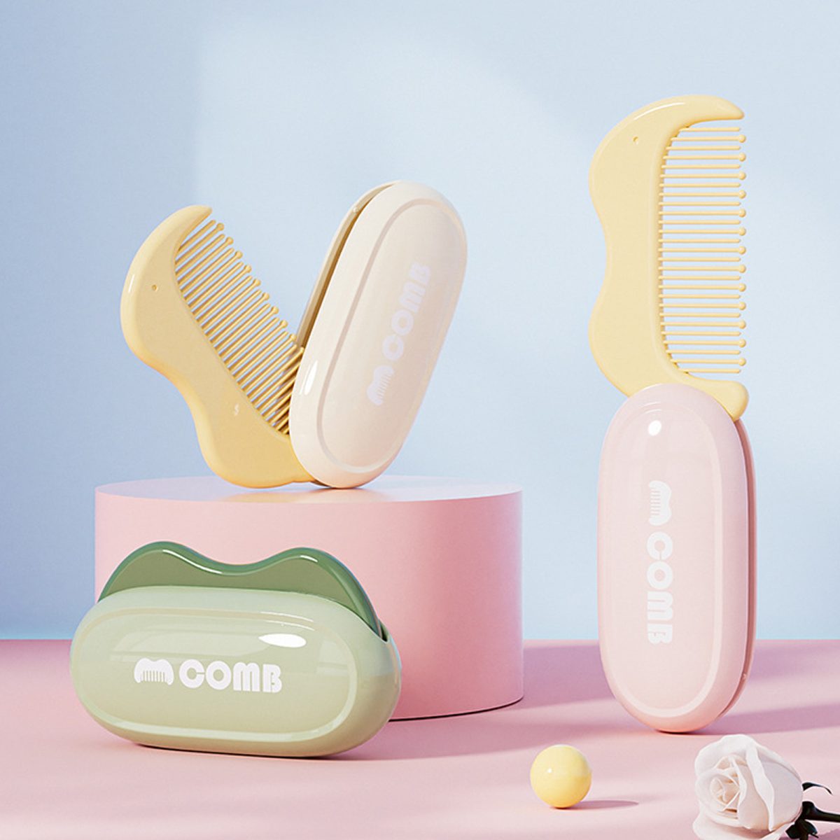 Mini folding comb - Image 2