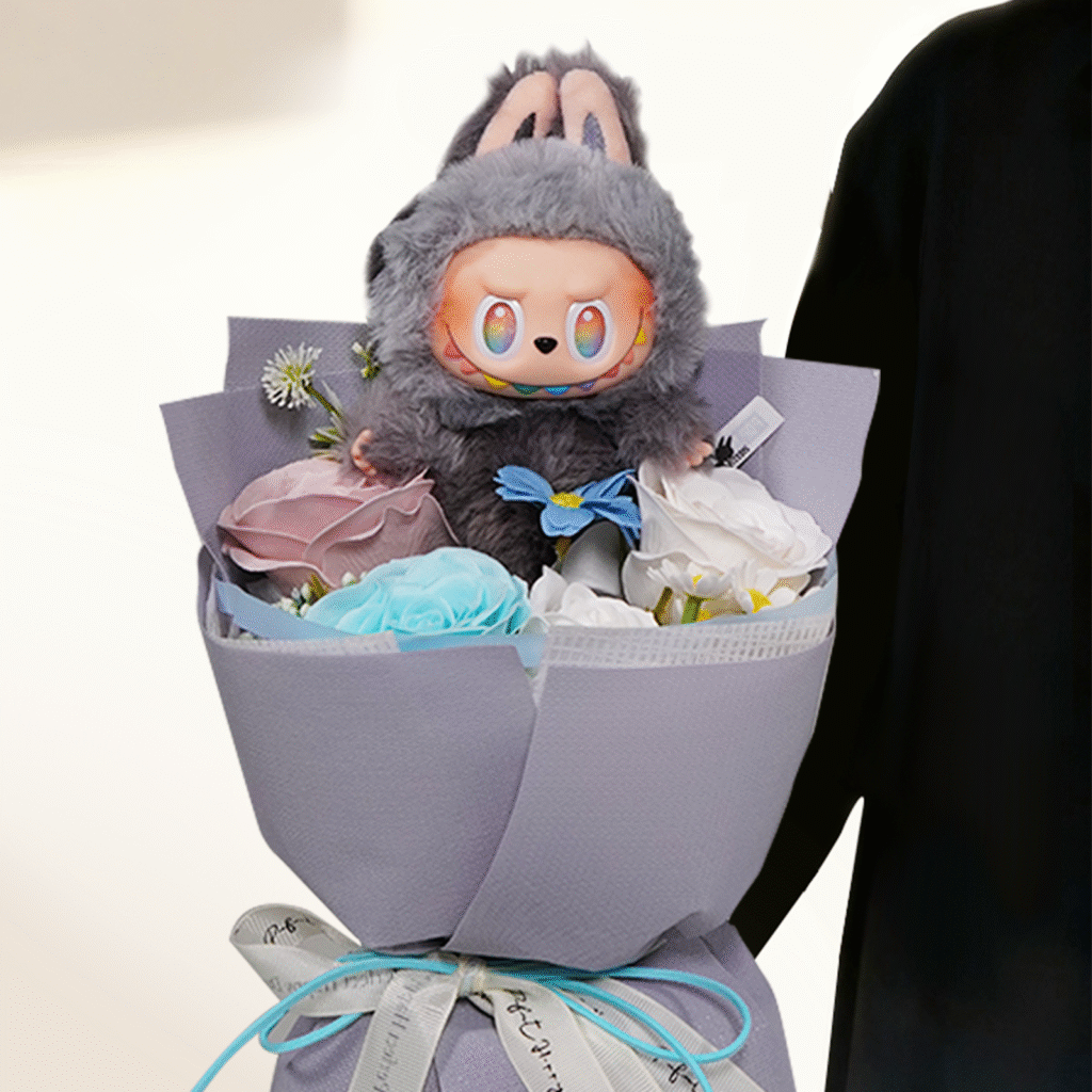 ID-Small grey bouquet $6.99